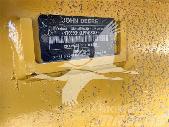 John Deere 650 LGP Telaketjupuskutraktorit