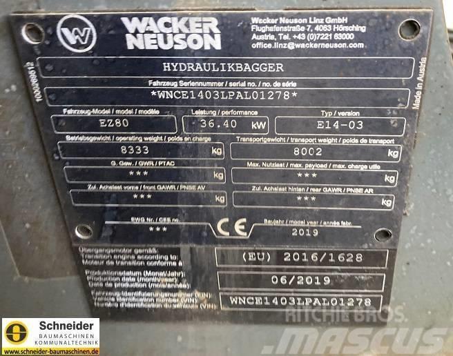 Wacker Neuson EZ 80 Midikaivukoneet 7t - 12t
