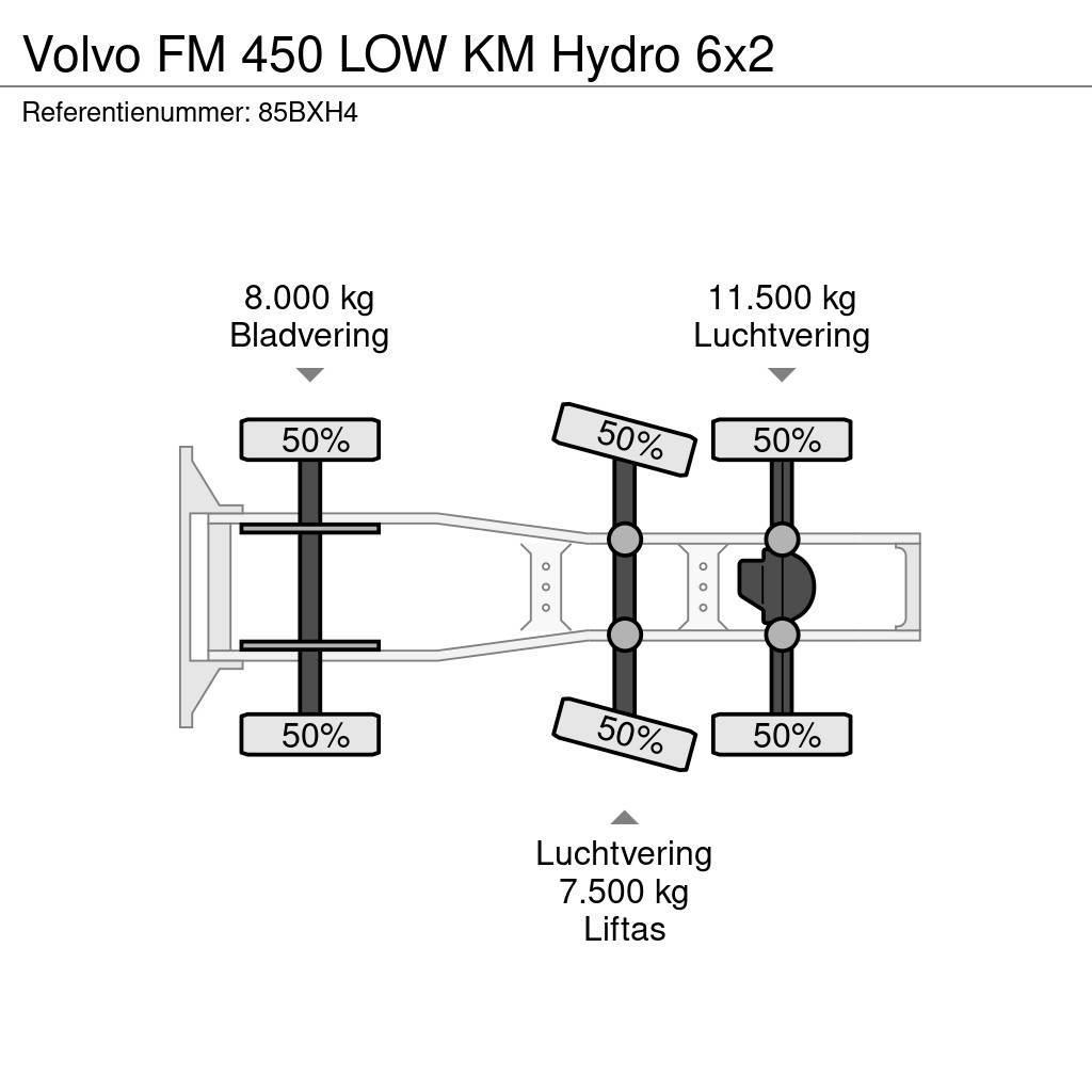 Volvo FM 450 LOW KM Hydro 6x2 Vetopöytäautot