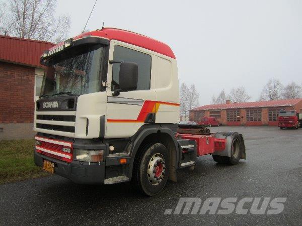 Scania P124 4X2 3700 Vetopöytäautot