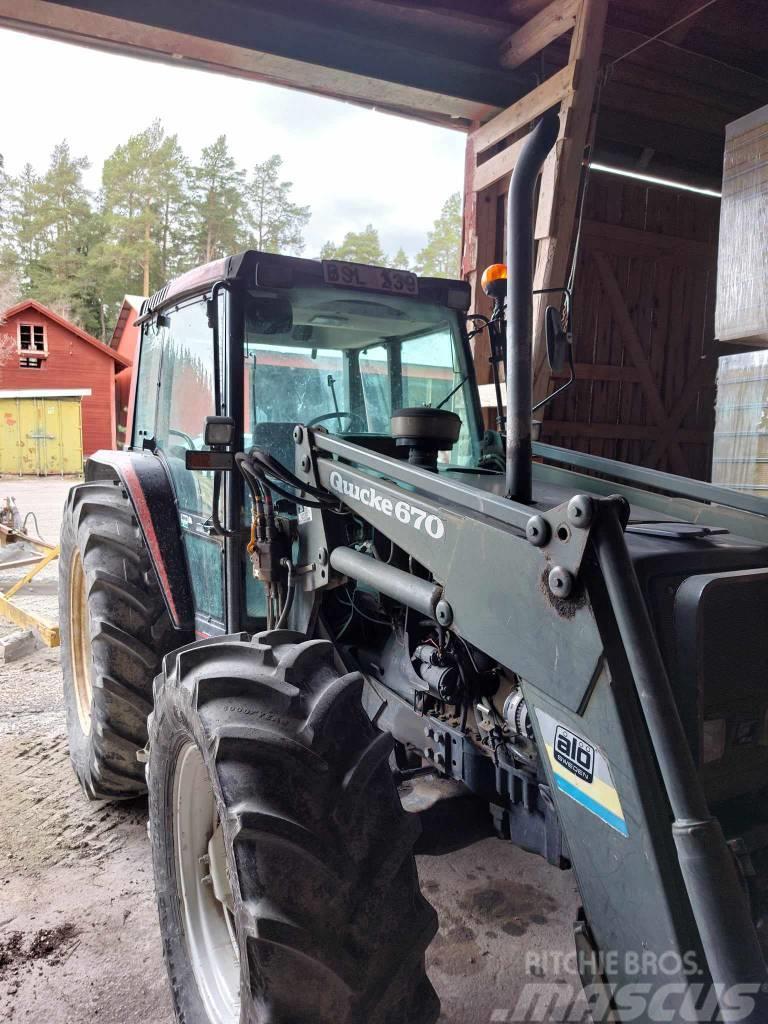 Valmet 6600 Delta Ålö Quicke 670 Traktorit