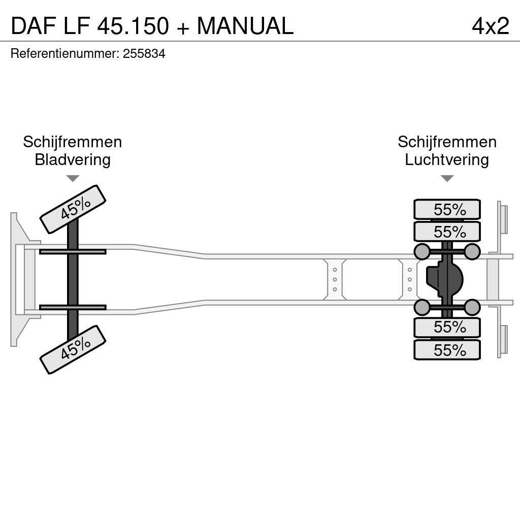 DAF LF 45.150 + MANUAL Lava-kuorma-autot