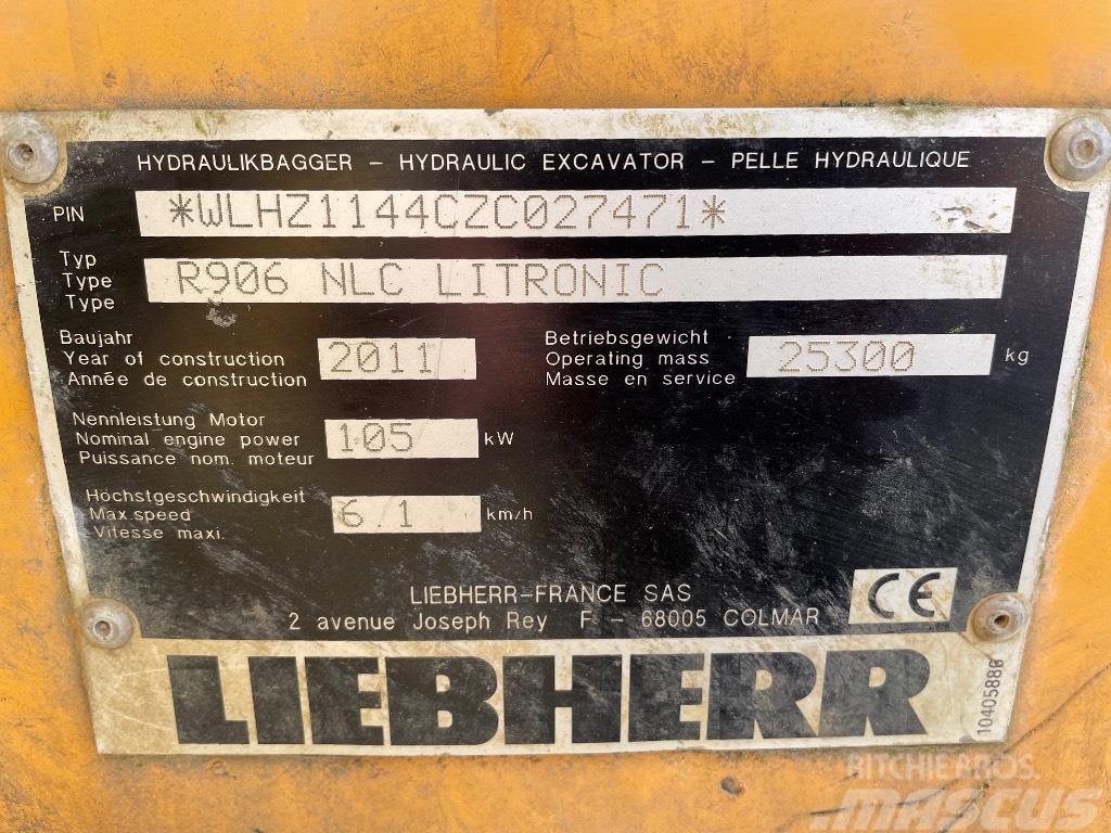 Liebherr R906 części Parts for LIEBHERR R906 Alusta ja jousitus
