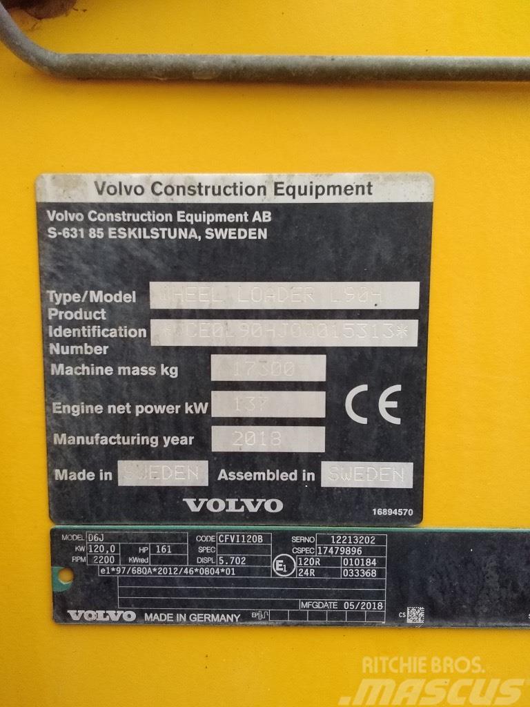 Volvo L 90 H Pyöräkuormaajat