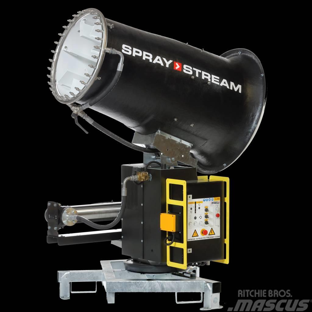 SprayStream STØV / FOG  Cannons   -         Støv/lugt-kontrol Sumutusjärjestelmät