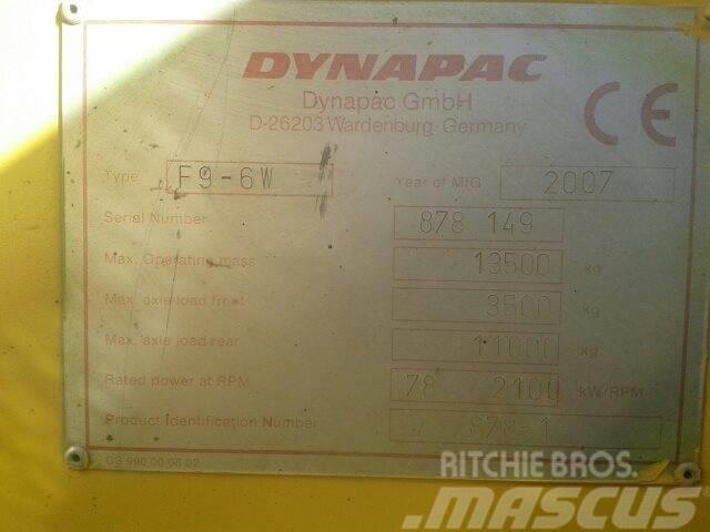 Dynapac F 9-6W Asfalttikoneet