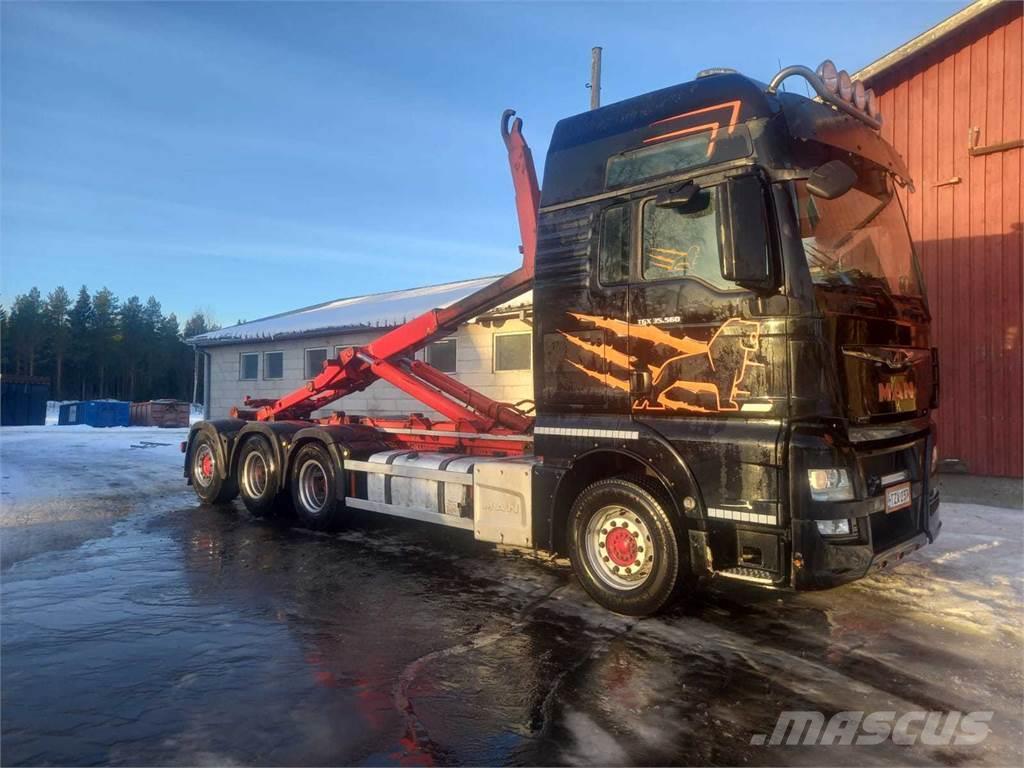 MAN TGX 35.560 8X4 Koukkulava kuorma-autot