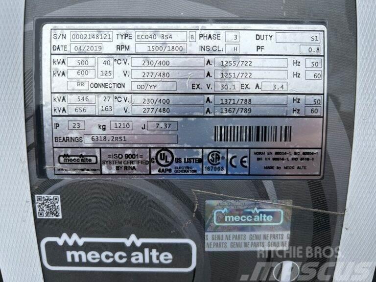 CAT Mecc Alte Eco40 3S4 - Unused - 600 kVa Muut generaattorit