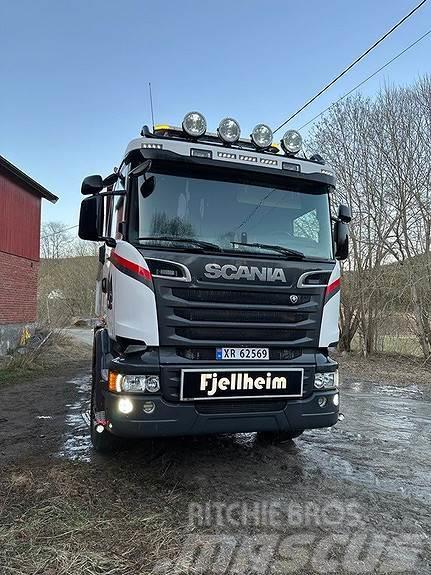 Scania R 580 6x4 Brøytebil Sora- ja kippiautot