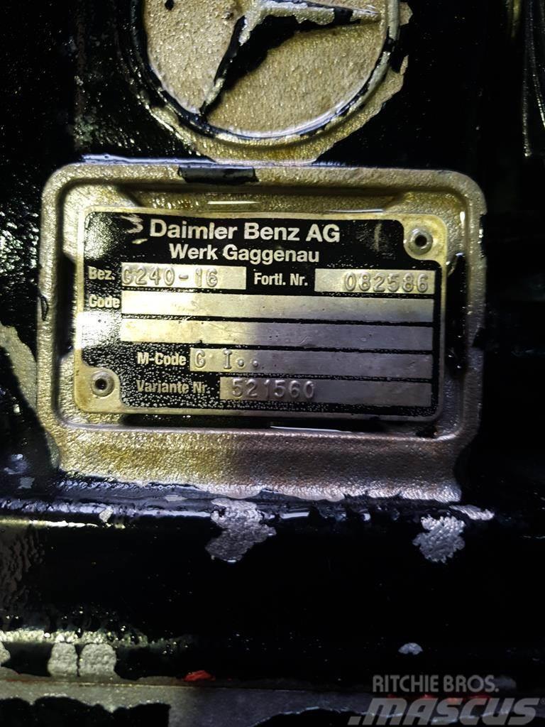 Mercedes-Benz ACTROS MP I G 240 - 16 ΜΕ INTARDER 115, ΗΛΕΚΤΡΟΝΙΚ Vaihteistot