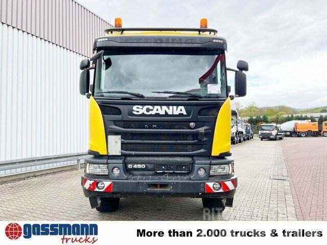 Scania G450 CA 4x4, Kipphydraulik Vetopöytäautot