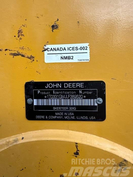John Deere 331G Liukuohjatut kuormaajat