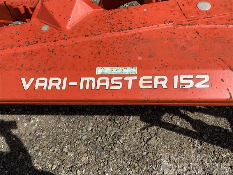 Kuhn Vari-Master 152 6-furet. Stort 760 hydr. landhjul Paluuaurat