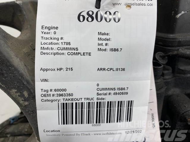 Cummins ISB6.7 Moottorit