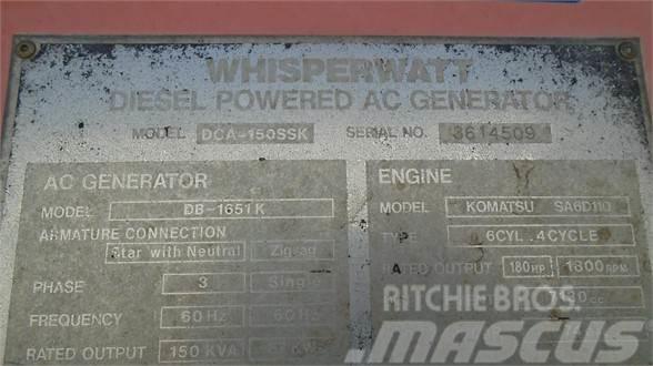 MultiQuip WHISPERWATT DCA150SSK Dieselgeneraattorit