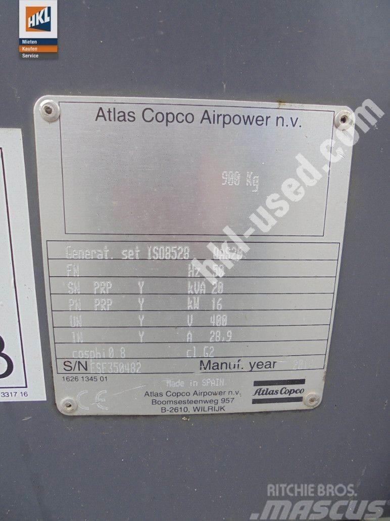 Atlas Copco QAS 20 KDS Muut generaattorit