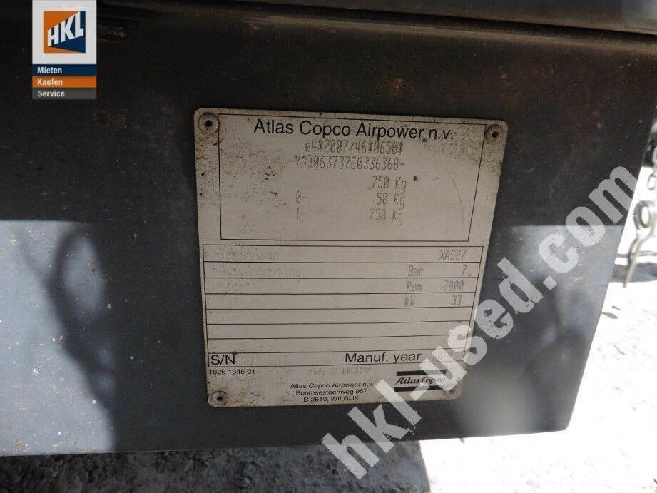 Atlas Copco XAS 87 Kompressorit