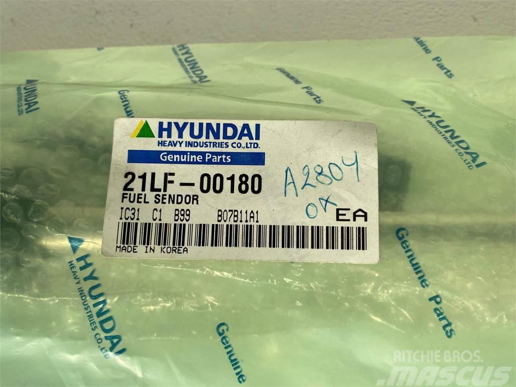  Brændstofmåler, Hyundai HL740-7 Sähkö ja elektroniikka