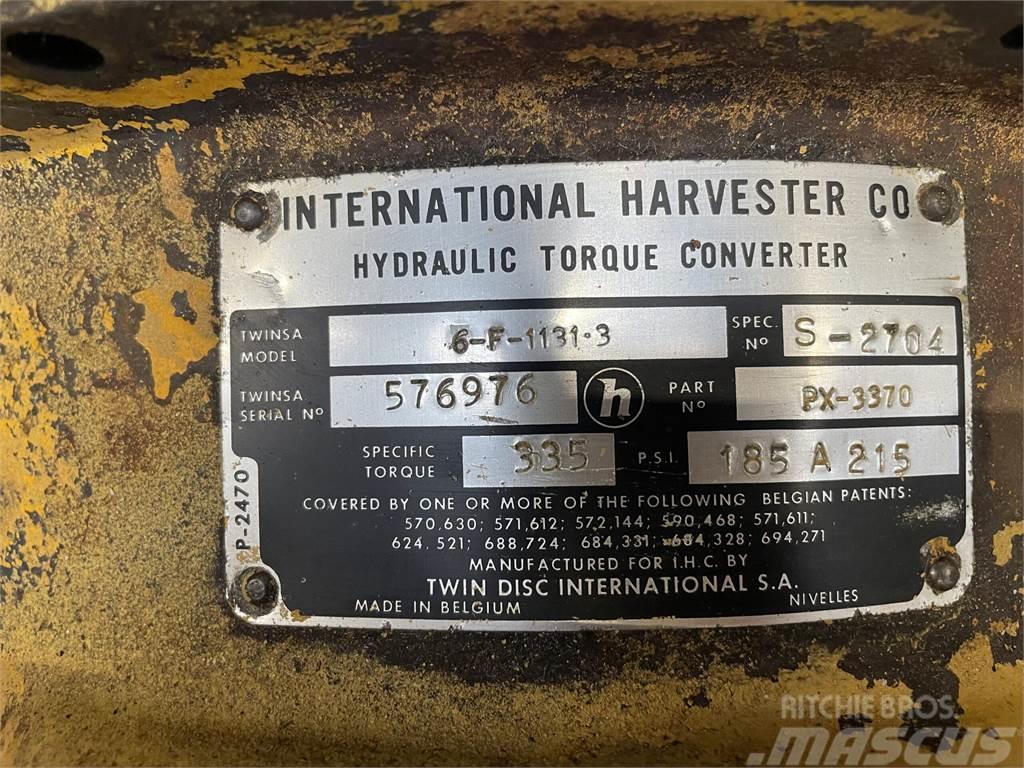 International hydraulisk converter type 6F-1131-3 Vaihteisto