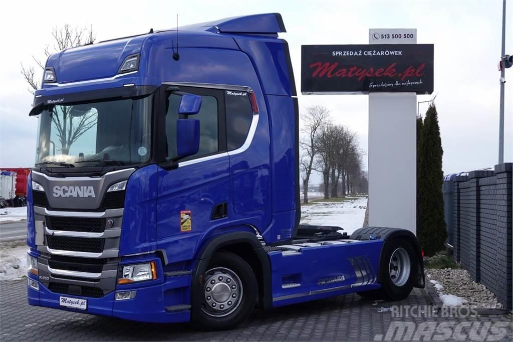 Scania R 450 / RETARDER / OPONY 100 % / EURO 6 / 2018 R Vetopöytäautot
