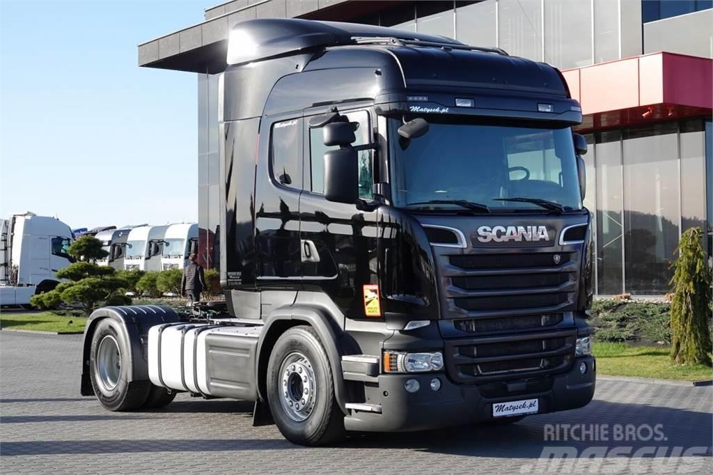 Scania R 580 / V8 / RETARDER / HIGHLINE / NAVI / SPROWADZ Vetopöytäautot