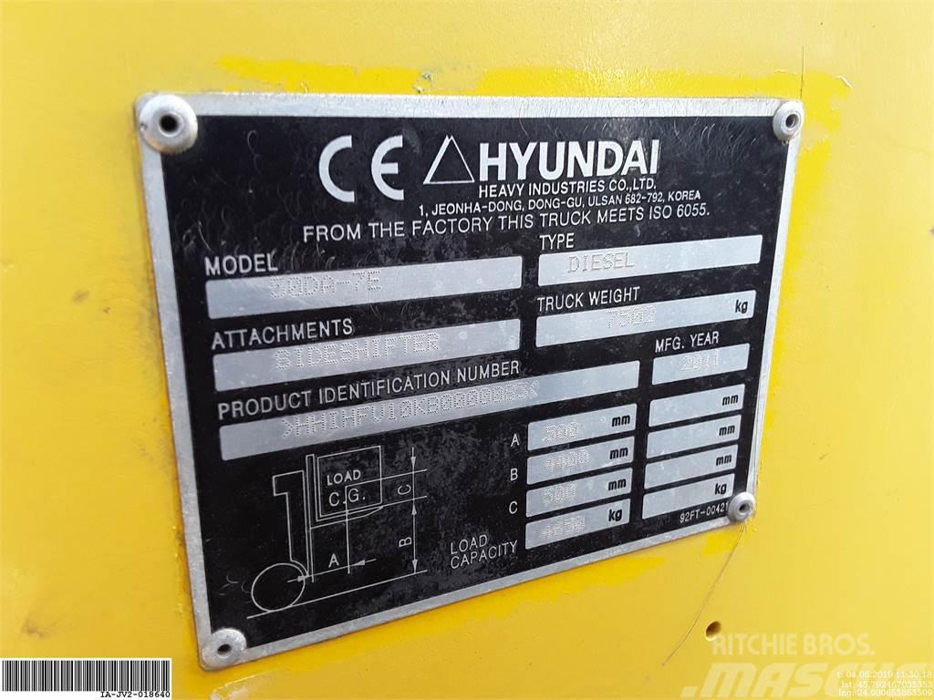 Hyundai 50DA-7E Triplex 4,3 m Muut haarukkatrukit