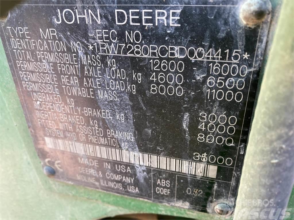 John Deere 7280R Traktorit