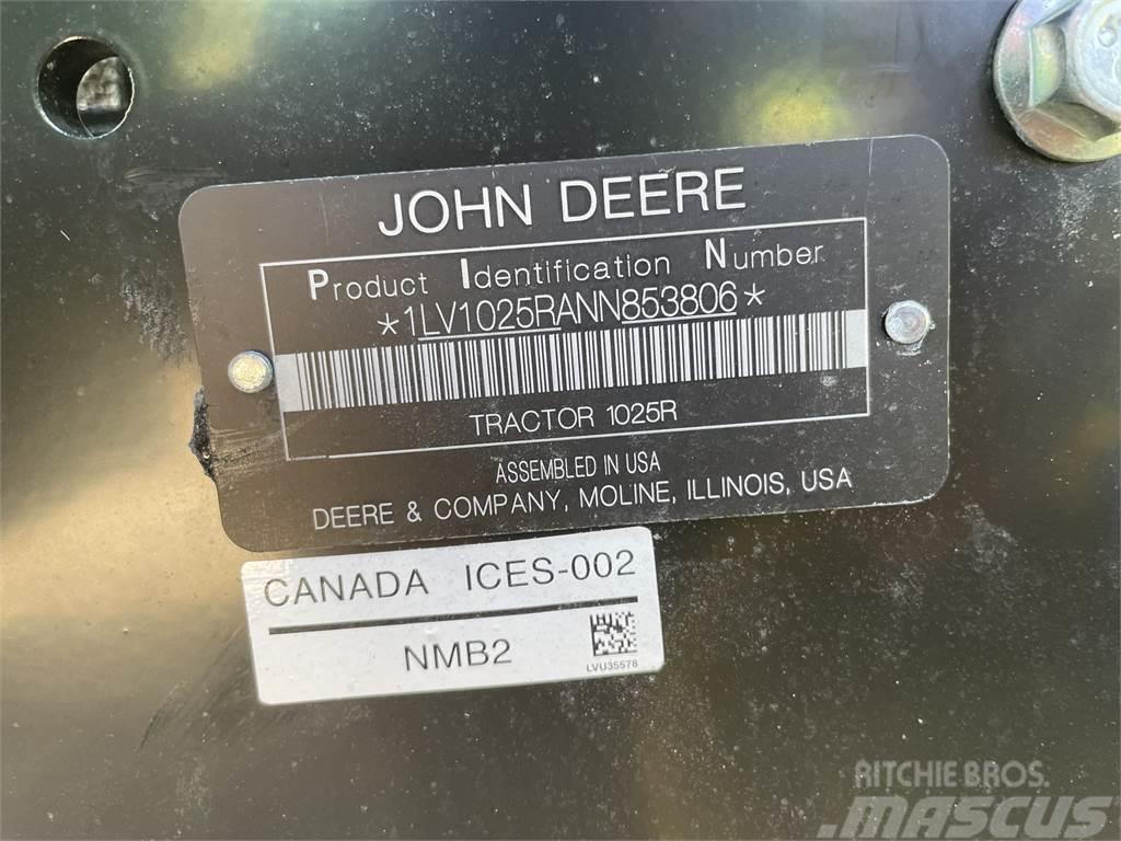 John Deere 1025R Taajamatraktorit