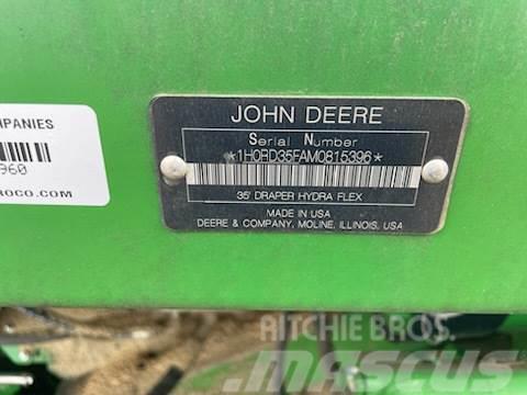 John Deere RD35F Lisävarusteet ja komponentit