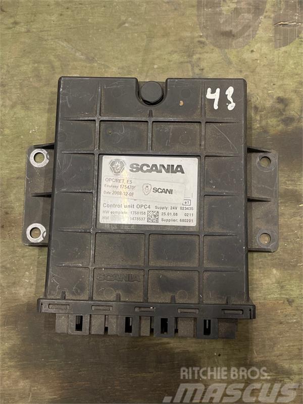 Scania  ECU OPC4 1754709 Sähkö ja elektroniikka