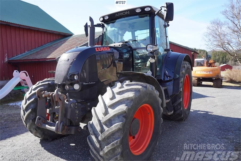 CLAAS Arion 640 Black Edition Traktorit