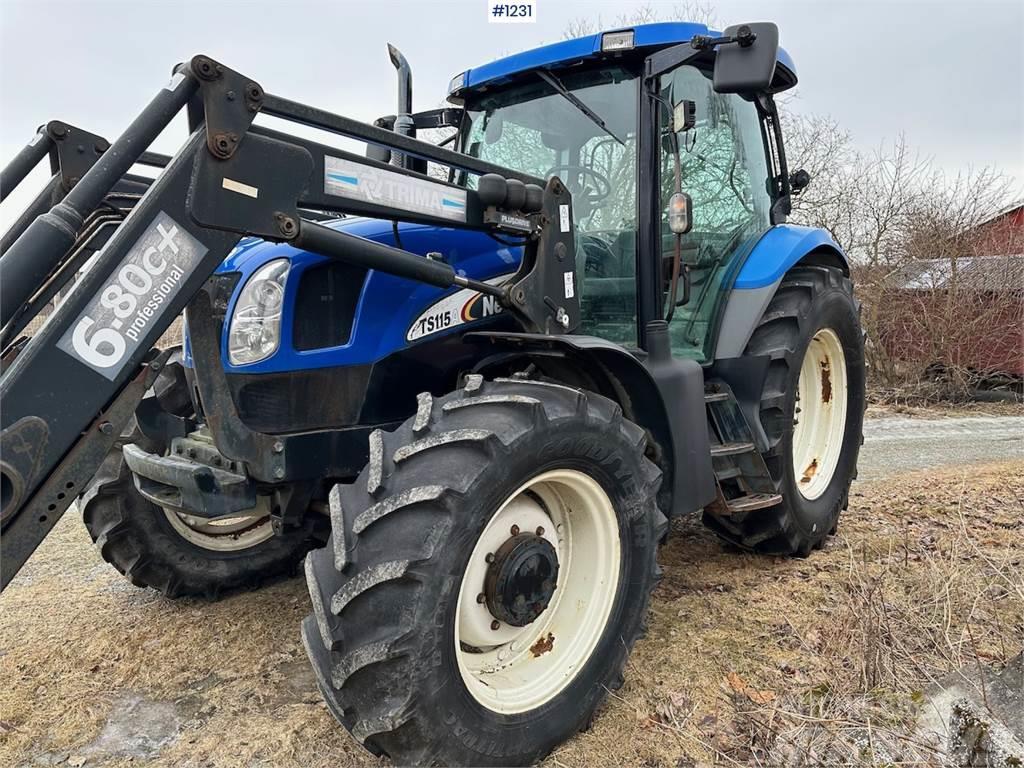New Holland TS115A Traktorit