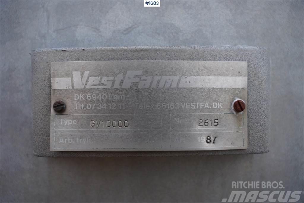 VestFarm GV10000 Muut lannoituskoneet ja lisävarusteet