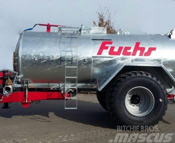 Fuchs Pumptankwagen PT 10 mit 10600 Liter Lietteen levittimet