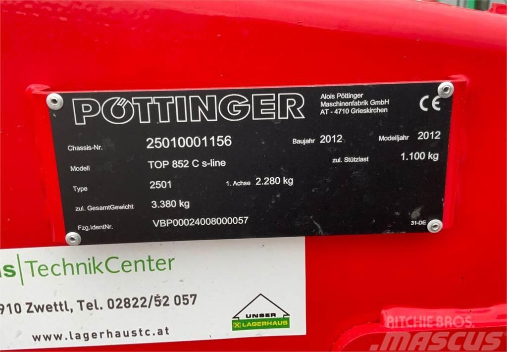 Pöttinger Top 852 C s-line Swather-niittokoneet