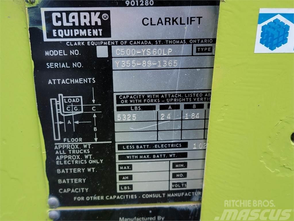 Clark C500-YS60LP Nestekaasutrukit