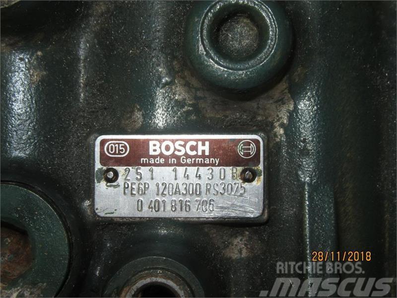  - - -  Mann Bosch brændstofpumpe Lisävarusteet ja komponentit