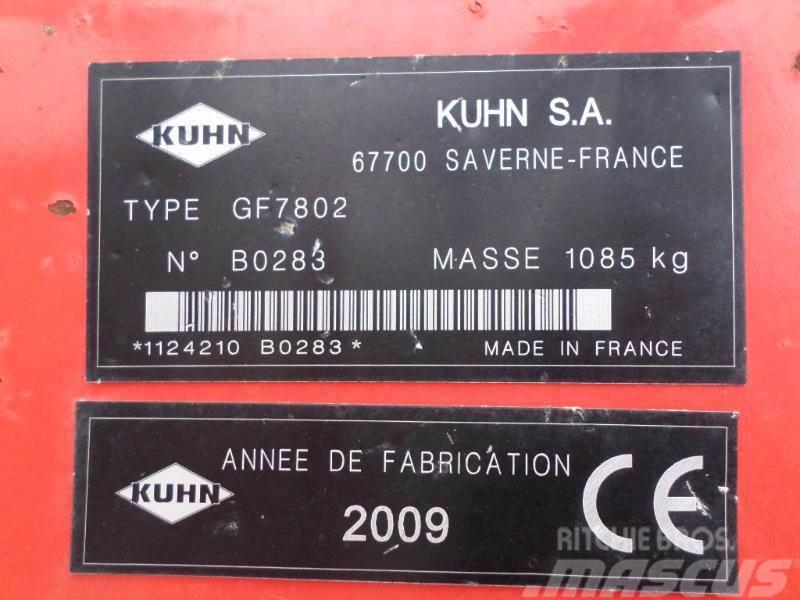 Kuhn GF 7802 Pöyhimet ja haravat