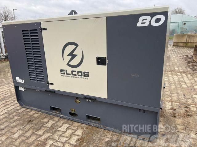  Elcos 80 KVA, Stromerzeuger, Aggregat, Generator Dieselgeneraattorit