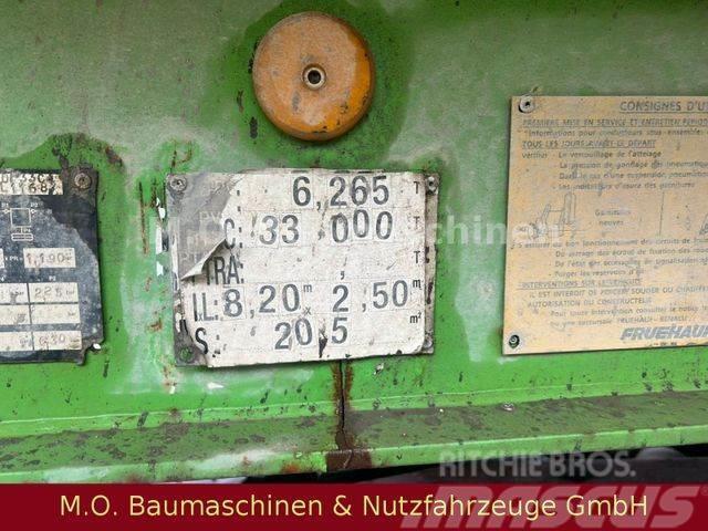 Fruehauf DF 33 C / 2 Achser / Blatt / 33 t Kippipuoliperävaunut