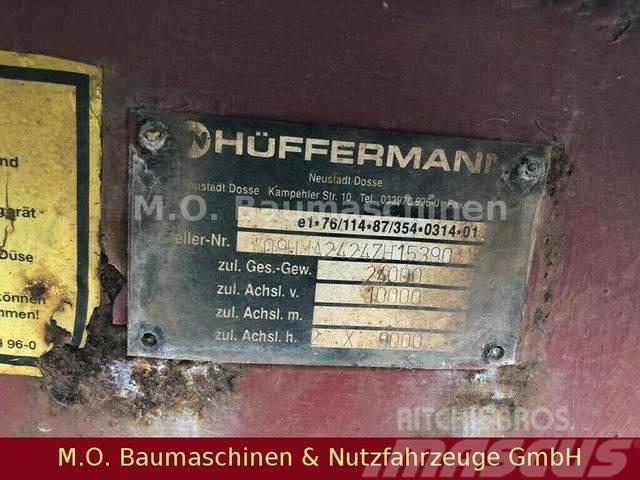 Hüffermann HMA 24.24 / Muldenanhänger / 24t Täyskonttiperävaunut