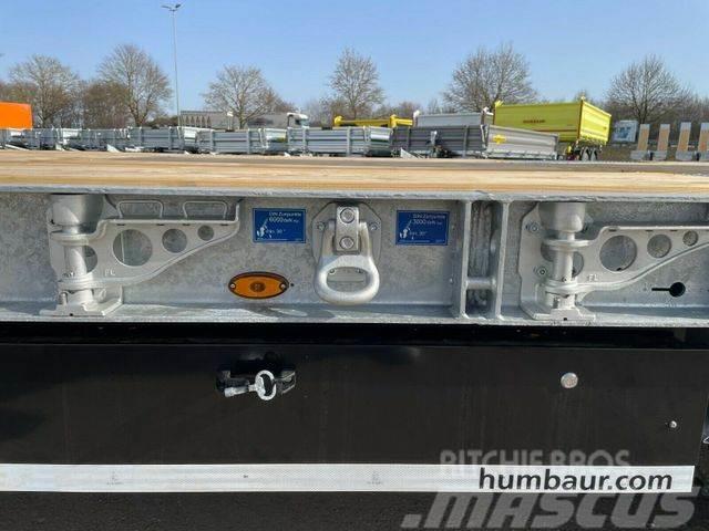Humbaur 3-A-Tieflader Luftgef/3mPaket/Hydraulik/Verzinkt Lavetit