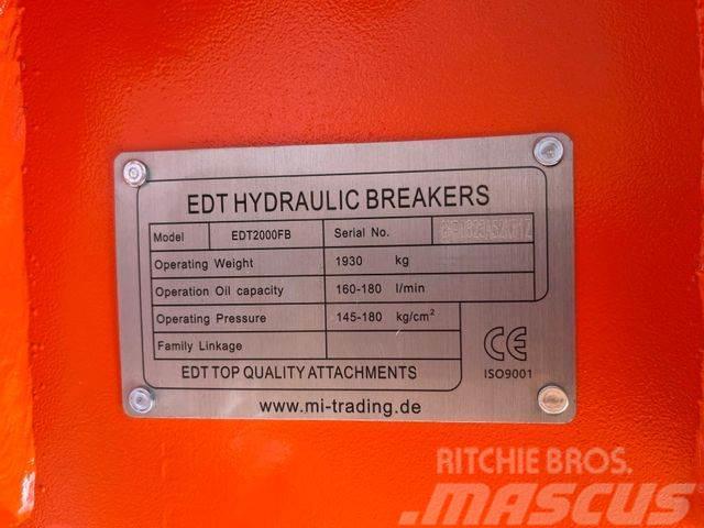  Hydraulikhammer EDT 2000 FB - 18-26 Tone Bagger Muut koneet
