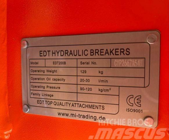  Hydraulikhammer EDT 200B - Passt 1,2 - 3 To Muut koneet