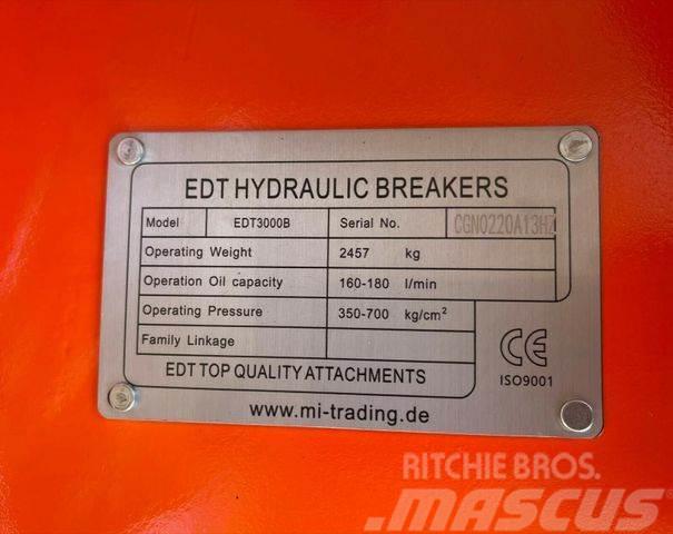  Hydraulikhammer EDT 3000B - 27-35 Tone Bagger Muut koneet
