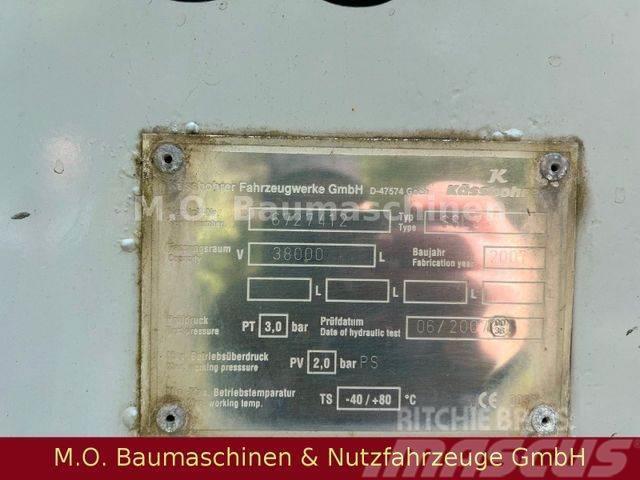 Kässbohrer SSL 38 / 38.000 L / 3 achser / Luft Säiliöpuoliperävaunut
