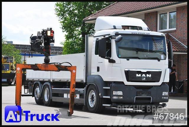 MAN TGS 26.440, Kran PK21001-L Lenk-Liftachse, Crane trucks
