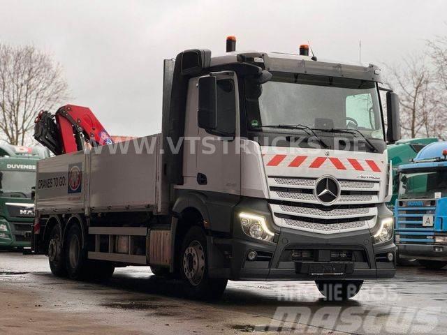Mercedes-Benz Actros 2545 6x2 Lift-Lenk + HMF2320 Ladekran Lava-kuorma-autot