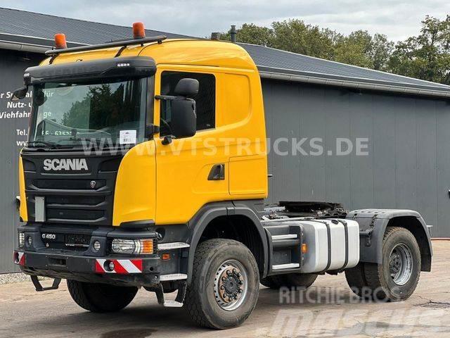 Scania G450 4x4 Euro 6 SZM Kipphydraulik Tractor Units