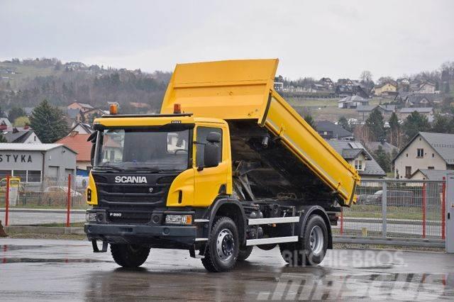 Scania P 410 Kipper 4,20m + BORDMATIC / TOPZUSTAND Sora- ja kippiautot
